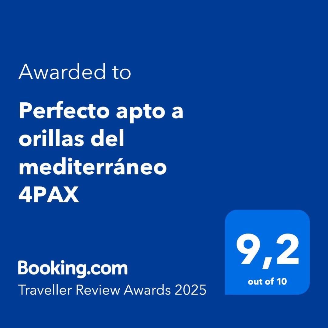 El Perellonet Perfecto Apto A Orillas Del Mediterraneo 4Pax מראה חיצוני תמונה